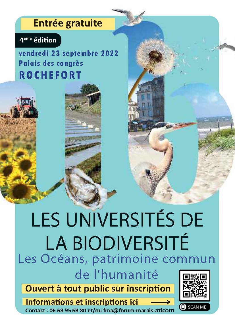 Affiche - Universités de la biodiversité