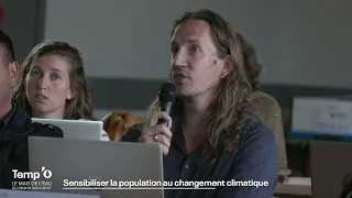 Afficher la vidéo Sensibiliser la population au changement climatique