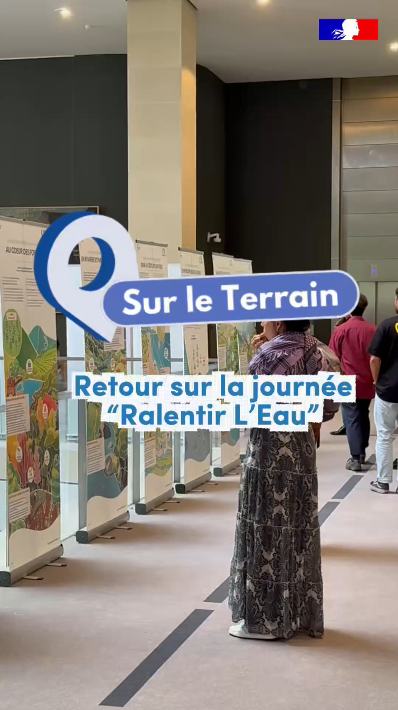 Afficher la vidéo Retour sur la journée "Ralentir l'Eau" du 3 octobre 2025 - #SurLeTerrain