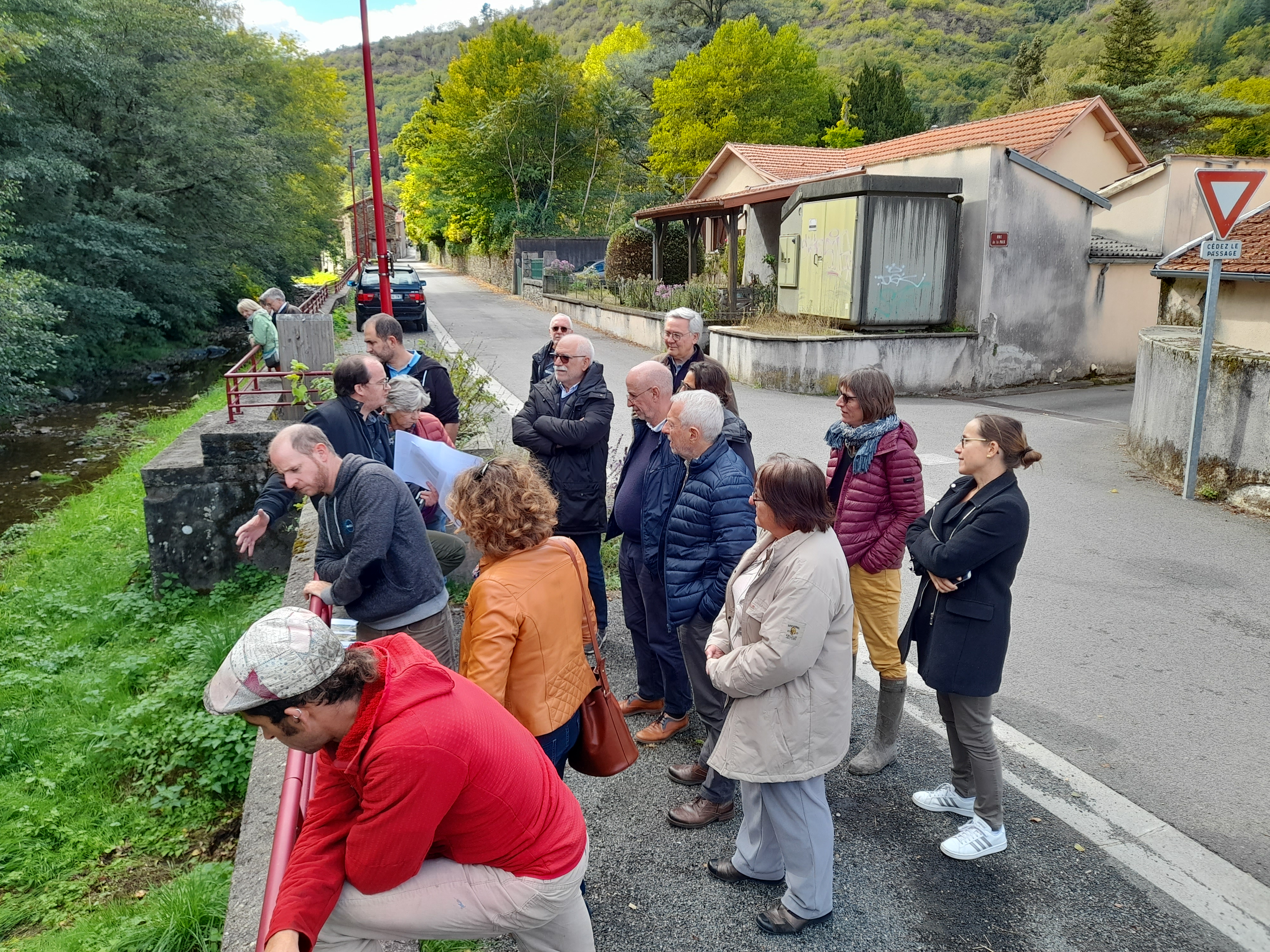 Visite de la commission des milieux naturels